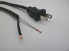 4FT 1IN Nema 1-15P Polarized to ROJ 1IN No Strip Power Cord