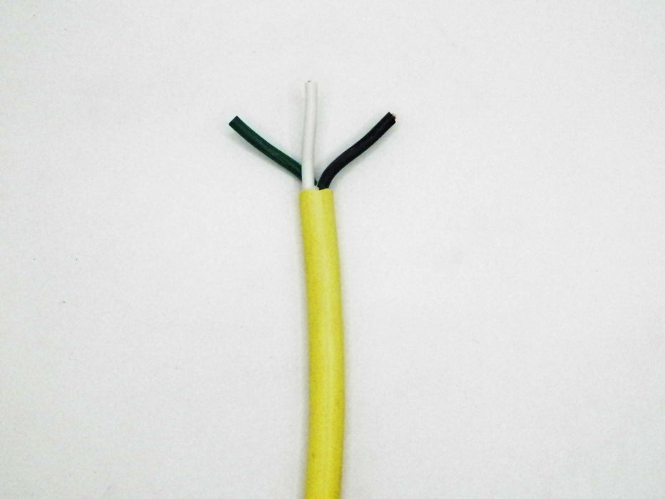 12/3 SJTOW Yellow 105C 20 Amp 300V NA PVC Thermoplastic Bulk Cable