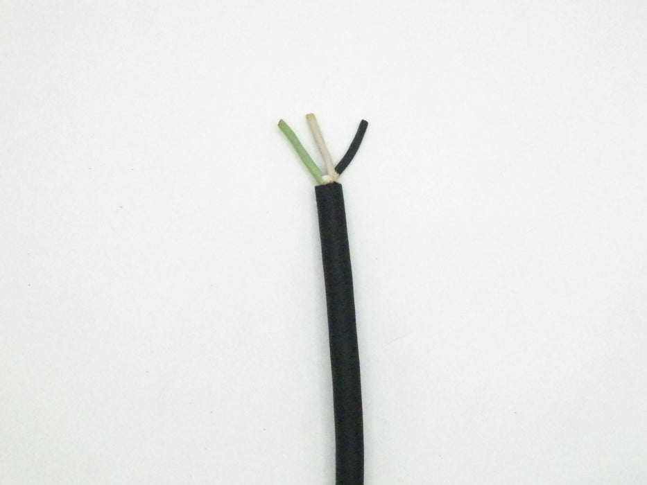 18/3 SOOW Black 90C 10 Amp 600V NA Heavy Duty Rubber Bulk Cable