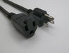 10FT NEMA 5-15P to NEMA 5-15R Extension Cord 16/3 SJOOW NA