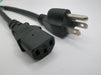 2FT 4IN Nema 5-15P to IEC-320 C-13 Computer Power Cord