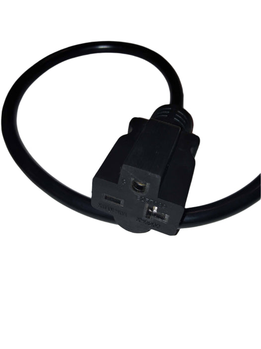 25FT Nema 6-20P to Nema 6-20R Extension Cord 12/3 SJTW NA 20A 220V