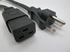 1FT 8IN Nema 6-15P to IEC-320 C-19 Heavy Duty Computer Power Cord