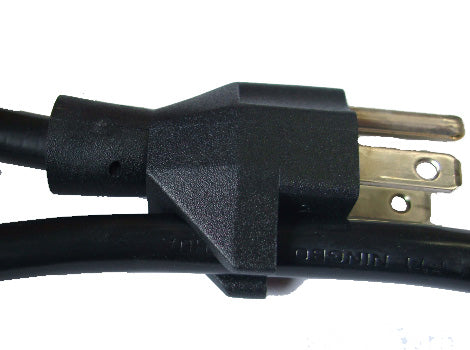 25FT Nema 5-15P with Cord Lock to ROJ 10 IN Strip 1/4IN Power Cord 14/3 SJTOW NA 15a 125v 105c