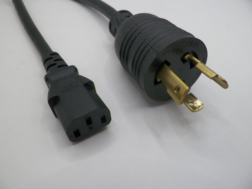 6FT NEMA L6-20P to IEC-320 C-13 Heavy-Duty Computer Power Cord