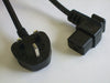 13FT British Plug to IEC-320 C-19LA International Computer Power Cord 